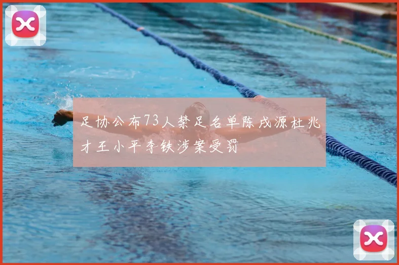 足协公布73人禁足名单陈戌源杜兆才王小平李铁涉案受罚